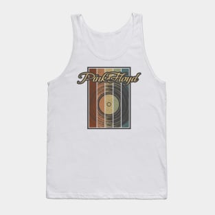 Pink Floyd Vynil Silhouette Tank Top